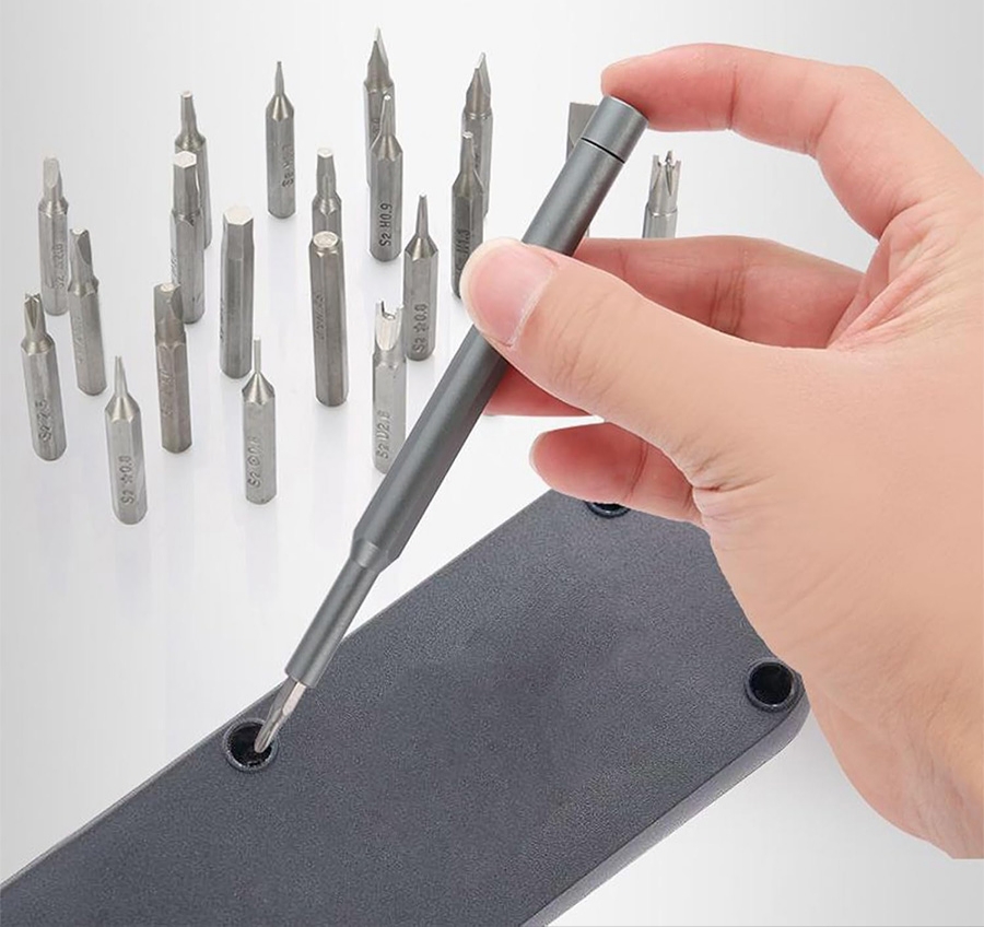 مجموعه پیچ گوشتی 25 پارچه حرفه ای