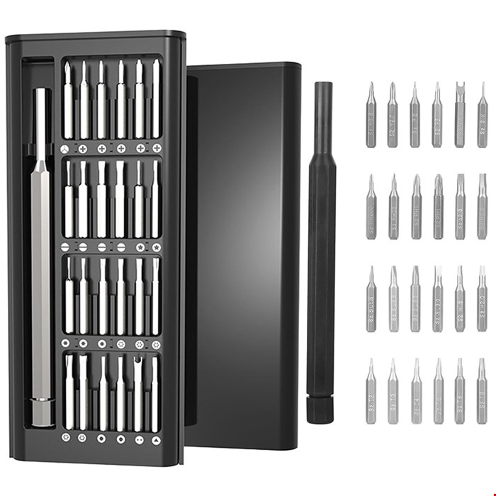 مجموعه پیچ گوشتی 25 پارچه حرفه ای