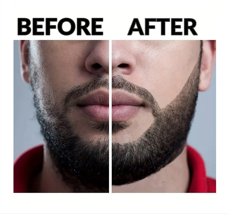 قلم هاشور حرفه ای ریش، مو و ابرو BEARD PEN