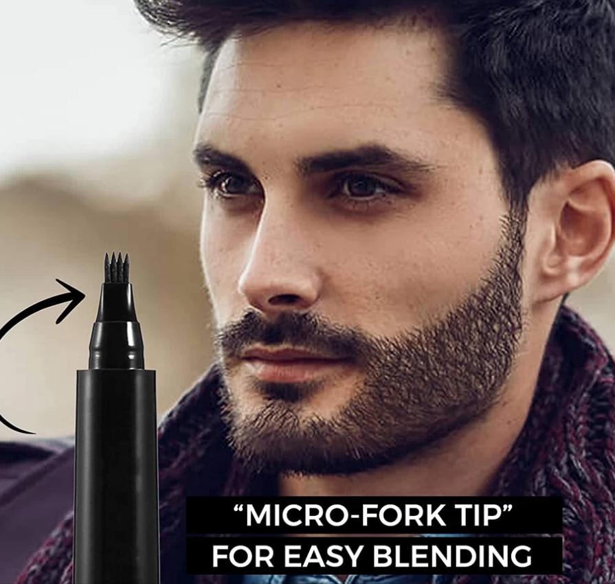 قلم هاشور حرفه ای ریش، مو و ابرو BEARD PEN