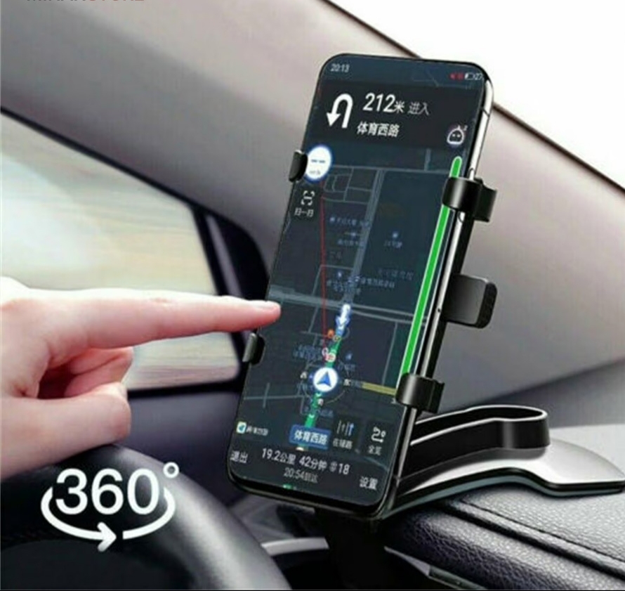 هولدر موبایل جلو داشبورد و سایه بان