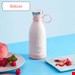  ویژگی های  شیکر و مخلوط کن مینی جویس شارژی :- مناسب برای:ورزشکاران ،کوهنوردی ،محیط کار- جنس پلاستیک (PC) و جنس تیغه ها استیل - ABS مرغوب و غیر سمی PP/PC- باطری با ظرفیت 1400 میلی آمپر- قابل شستشو و کاملا ضدآب - گنجایش 420 میلی لیتر- اقلام همراه :کابل شارژر- منبع انرژی: شارژی